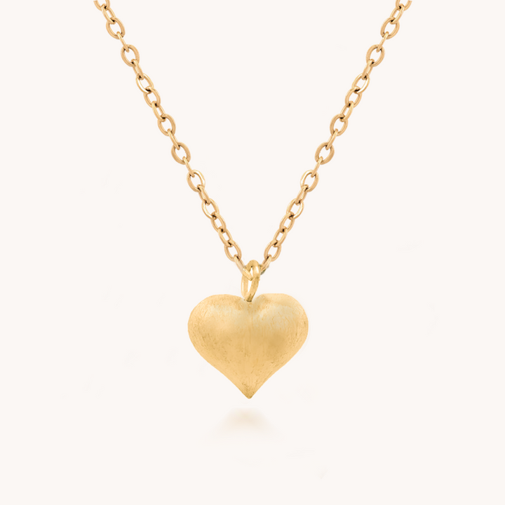 COLLAR GOLD HEART - 6329
