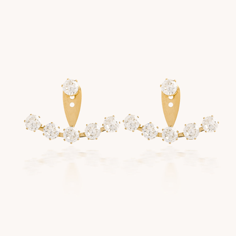 ACERO-ARETES-Bohoo Jewelry-Bohoo Accesorios
