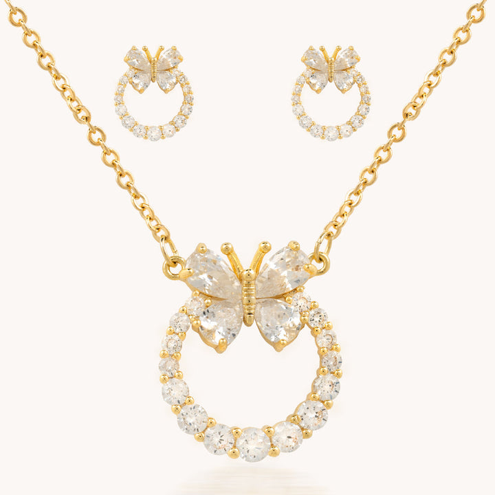SET GOLDEN BUTTERFLY - 7720