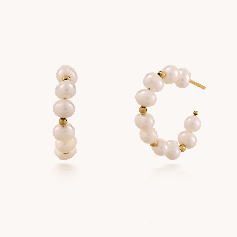 ACERO-ARETES-Bohoo Jewelry-Bohoo Accesorios