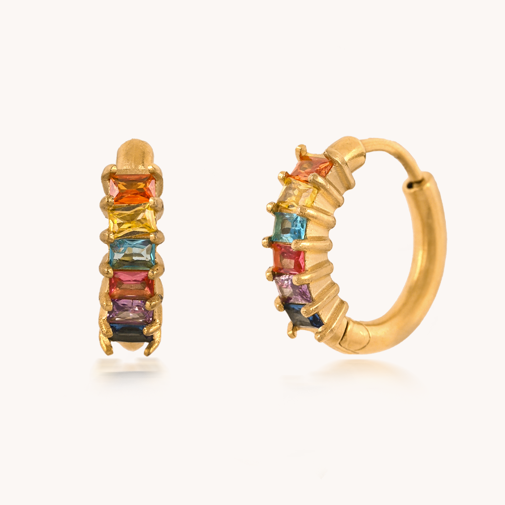 ACERO-ARETES-Bohoo Jewelry-Bohoo Accesorios