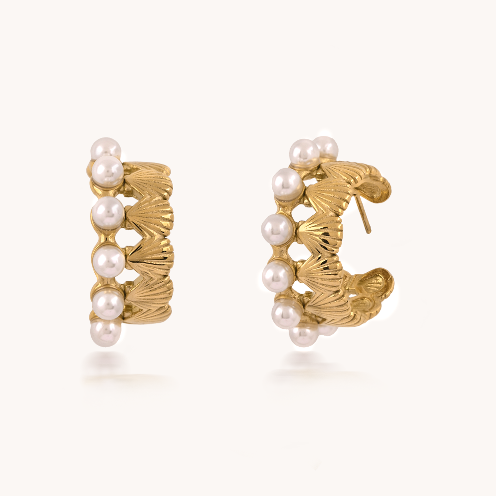 ACERO-ARETES-Bohoo Jewelry-Bohoo Accesorios