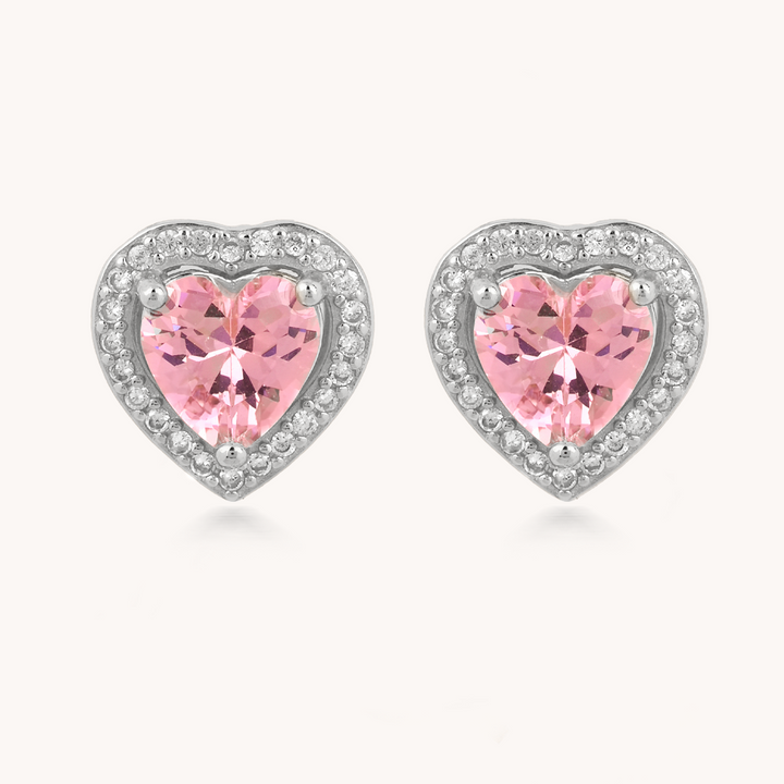 ARETES AMOR A PRIMERA VISTA PINK - 9155