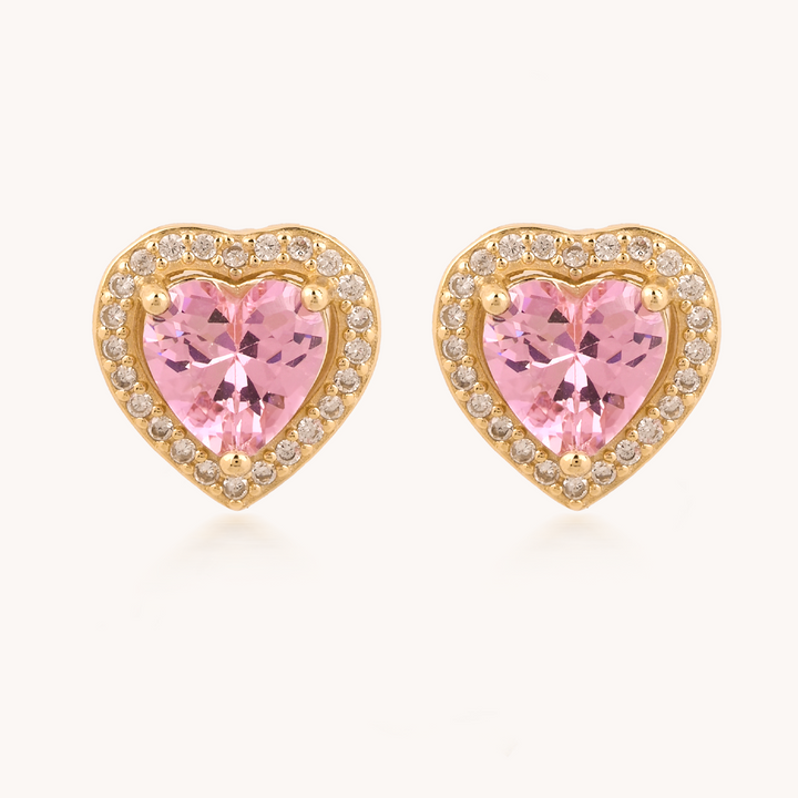 ARETES AMOR A PRIMERA VISTA PINK - 9159