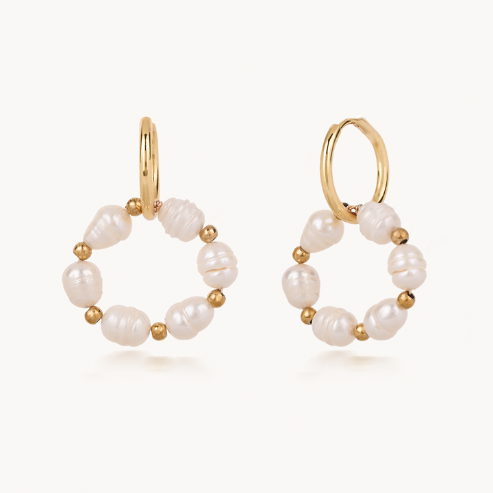 ARETES PERLA - 9355
