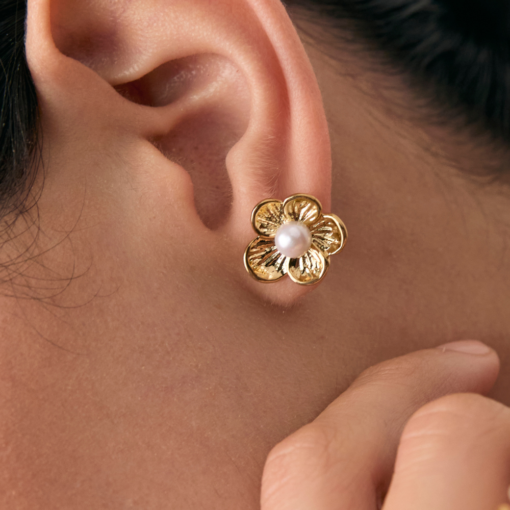 ACERO-ARETES-Bohoo Jewelry-Bohoo Accesorios