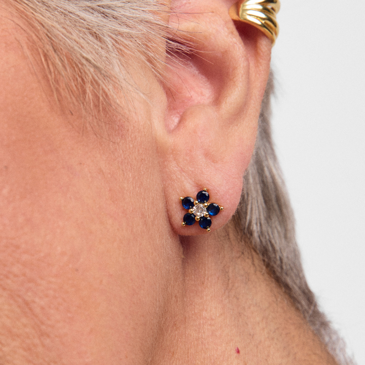 ARETES BLOOMING BLUE - 9124