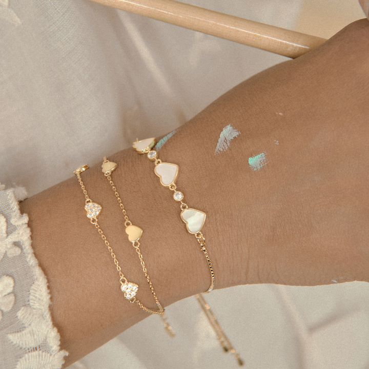 PULSERA 3 CORAZONES – 7007