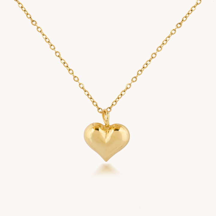 COLLAR GOLD HEART - 6329